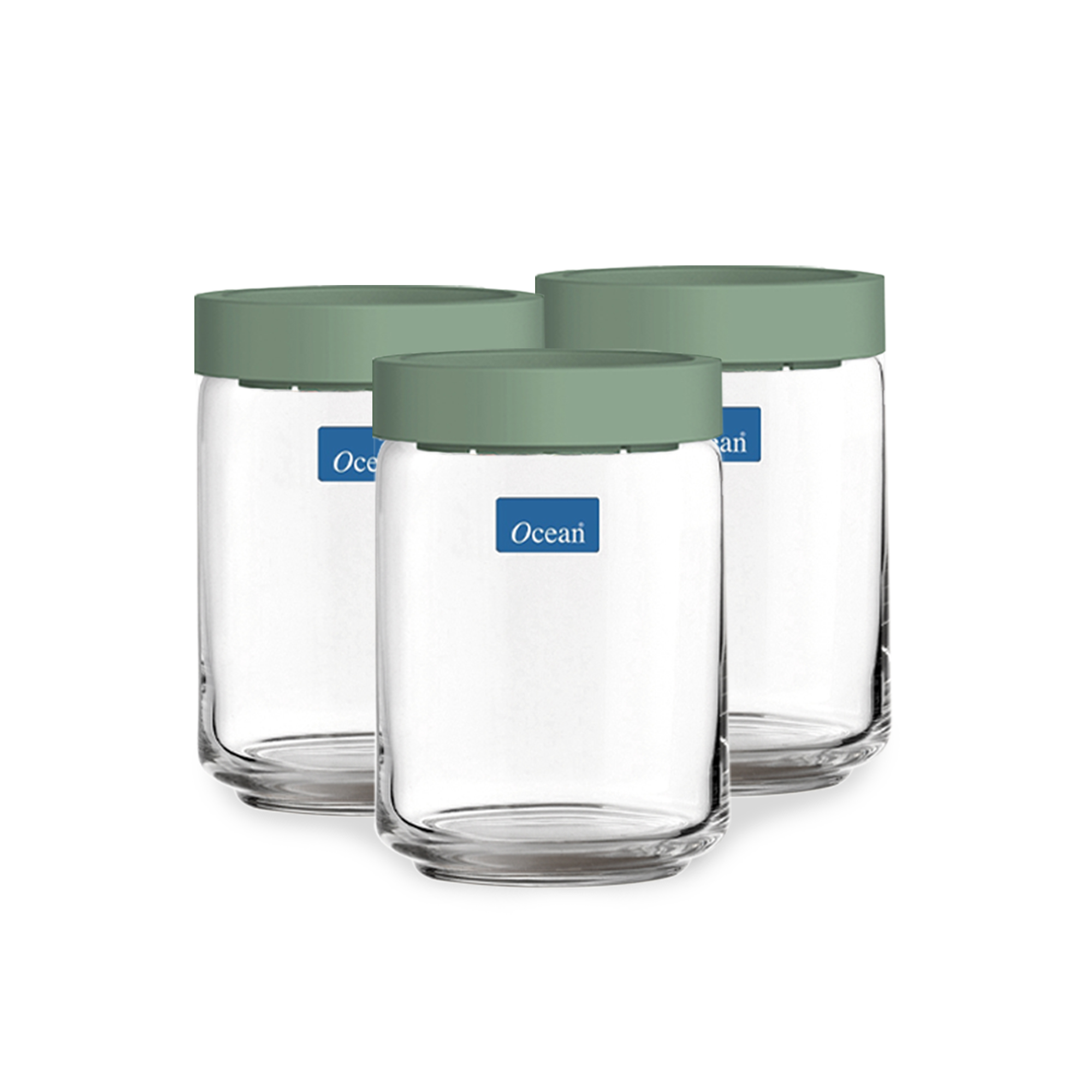 Bộ 3 hũ thủy tinh Rego 650ml
