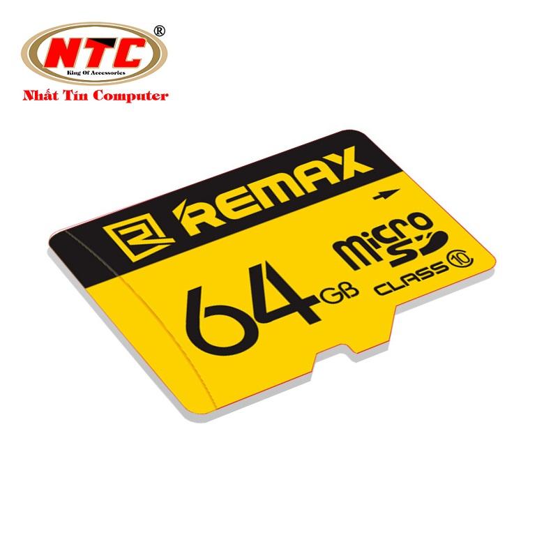 Thẻ nhớ MicroSDXC Remax 64GB / 128GB Class 10 U3 (2 phân loại) Nhất Tín Computer