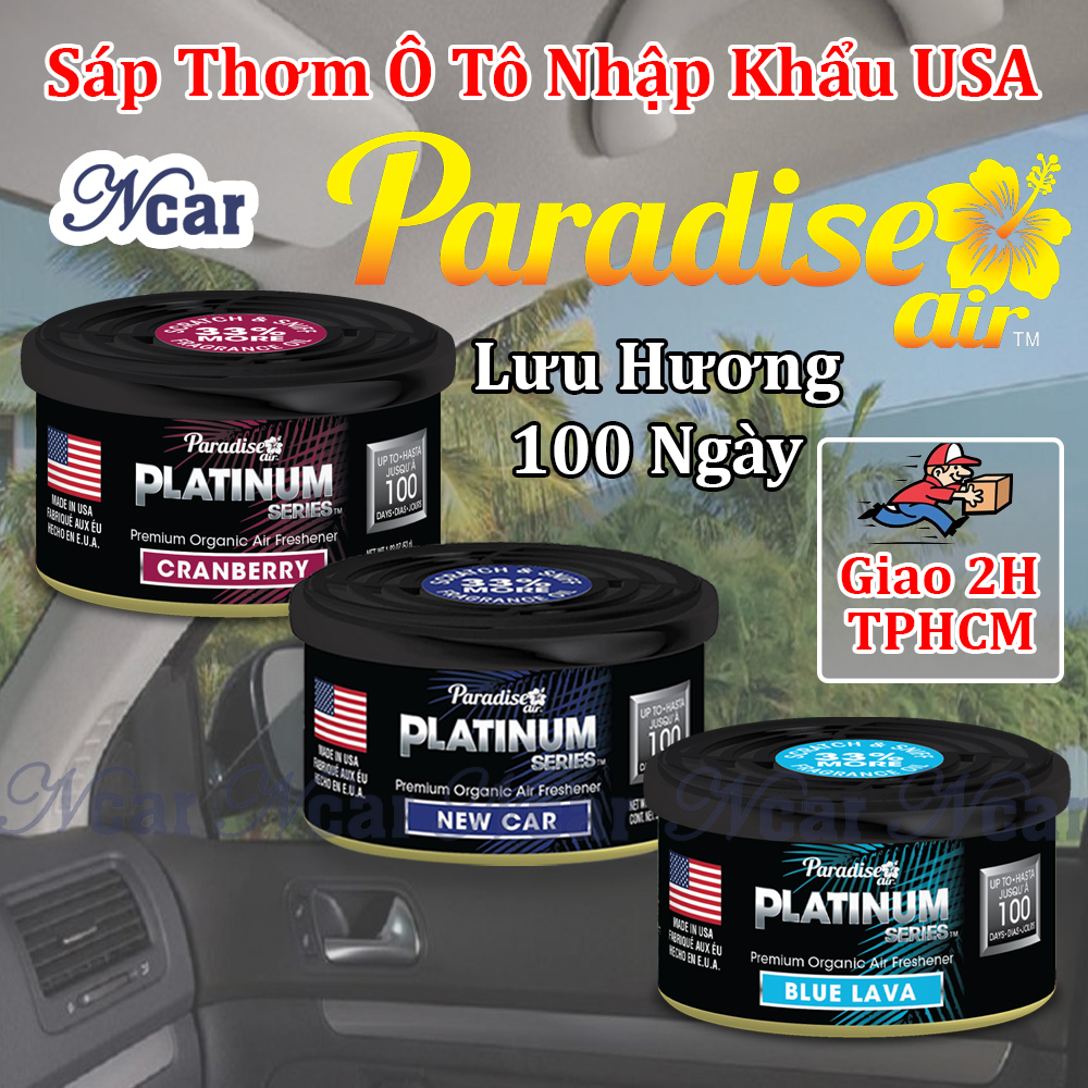 Paradise air racium 100 days premium car freshener