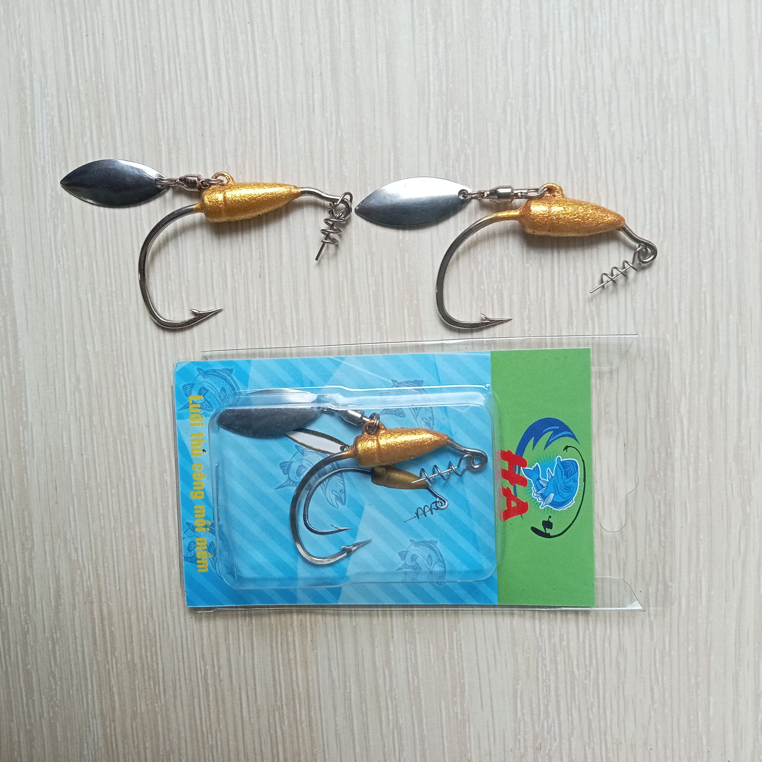 FREESHIP MAX Lưỡi câu mồi mềm HA 4cm 7g, 5cm 7.4g