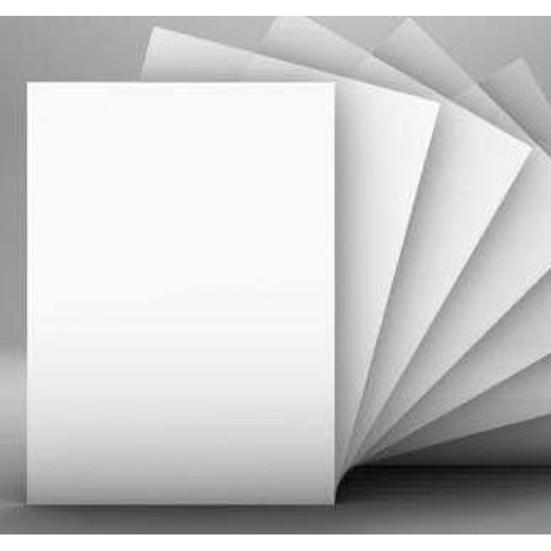 Set 100 tờ Giấy trắng/Giấy Excel khổ A4