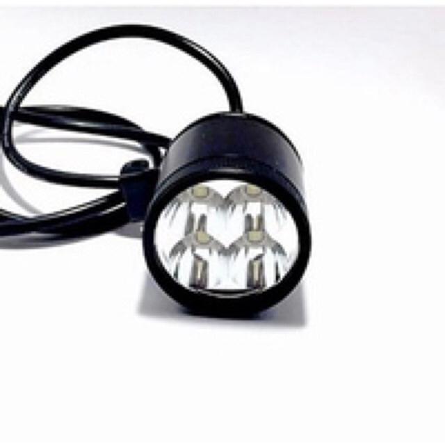 [ Tặng công tắc ] Đèn pha led , đèn trợ sáng L6x SIÊU SÁNG BH 6 tháng