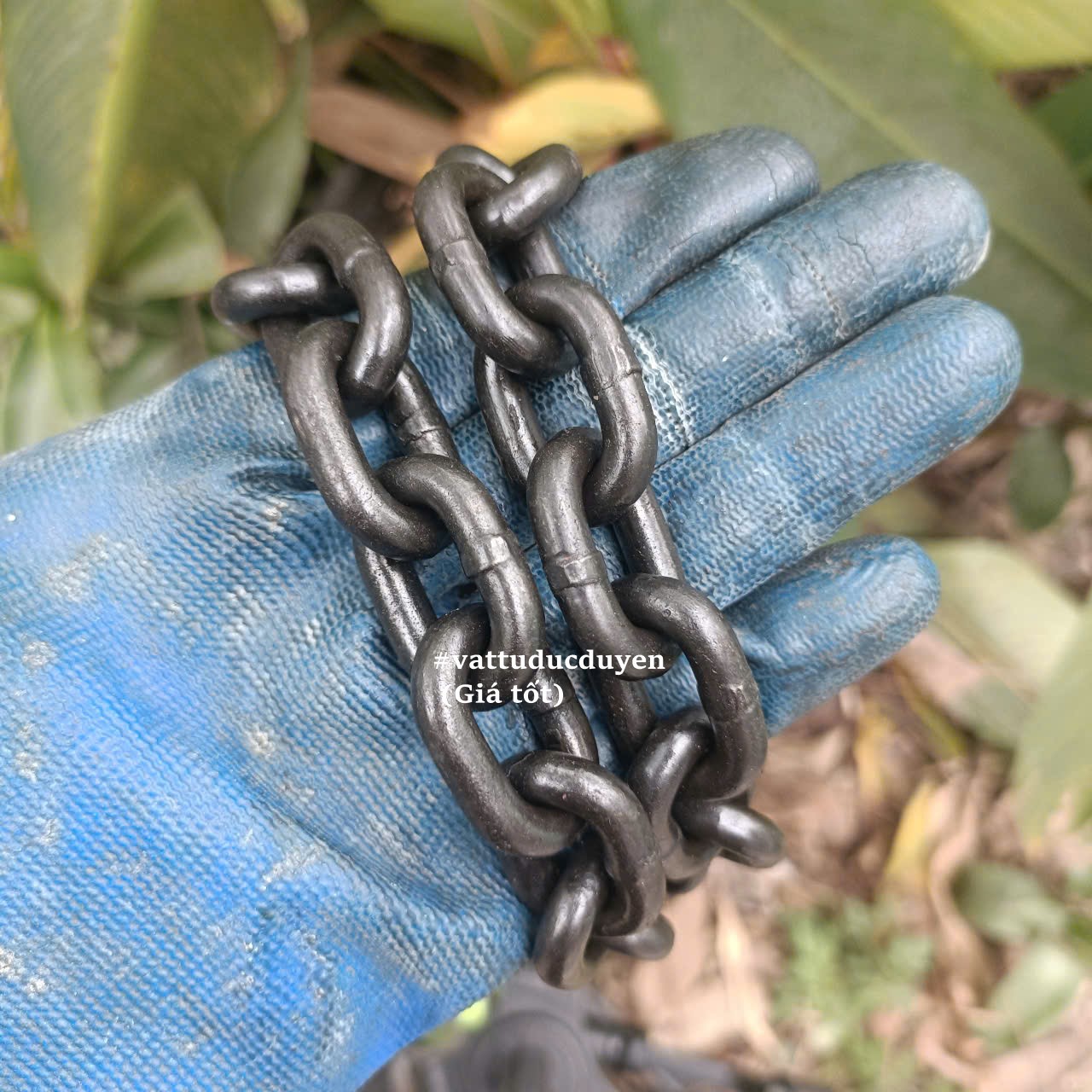 Dây xích đúc tải cao Ø 6mm - 1 TẤN ( Giá/ 1 mét)