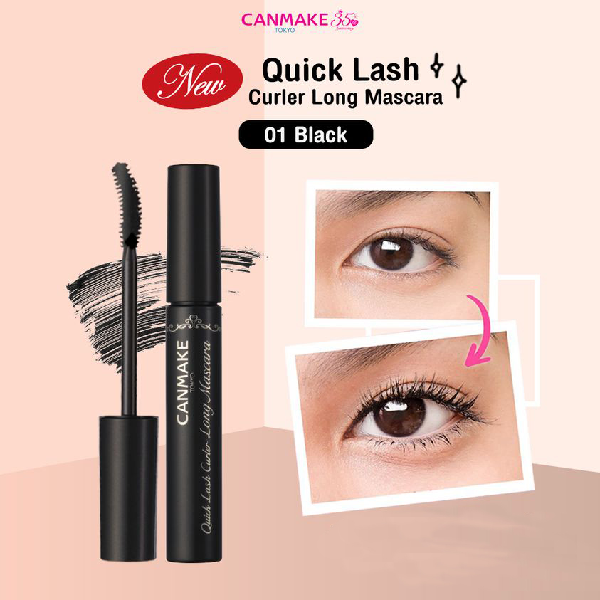 Mascara Chuốt Dài Mi CANMAKE Quick Lash Curler Long Mascara