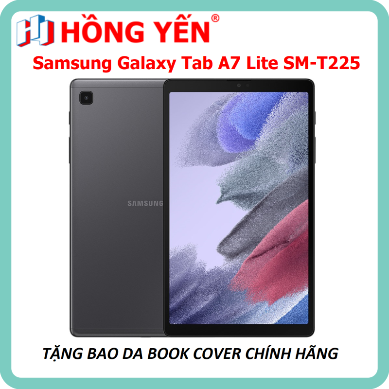 Tặng BOOK COVER Máy tính bảng Samsung Galaxy Tab A7 Lite SM-T225 - Hàng Chính Hãng - Bảo Hành 12 Tháng