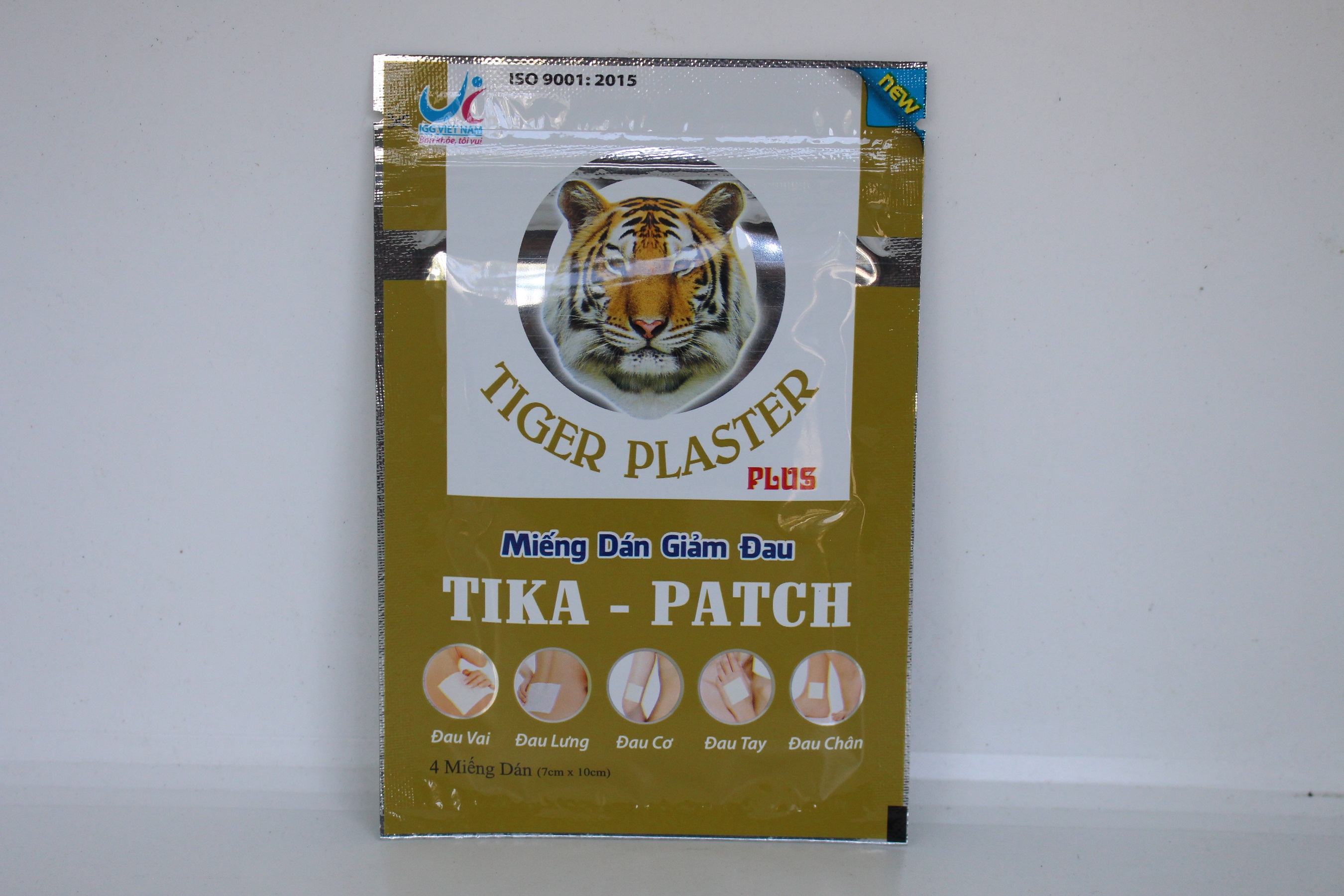 Dán giảm đau con cọp TIKA PATCH hộp 20 miếng