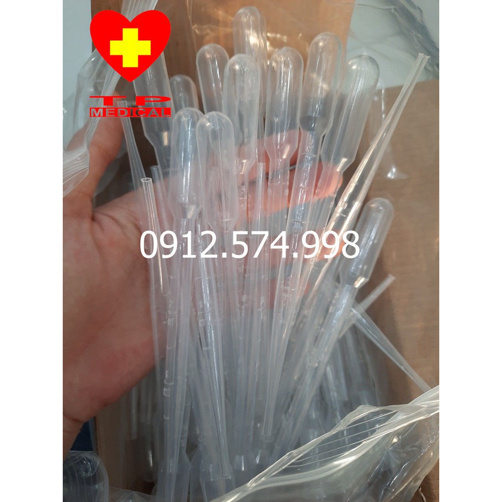 10 ống nhỏ giọt/ ống pipet 1ml và 3ml