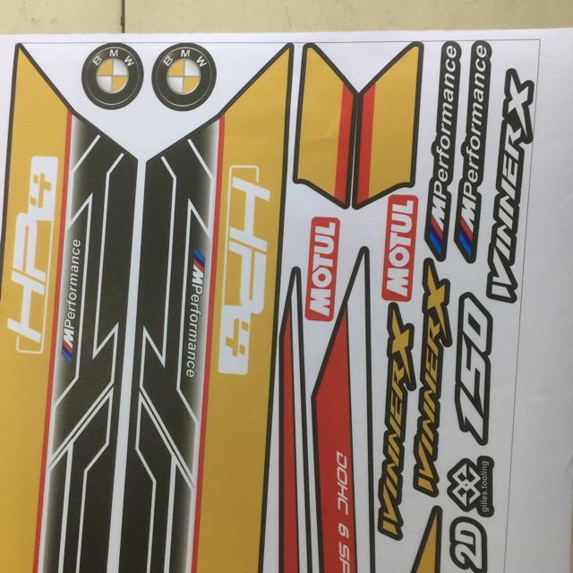 Tem Winner X Hp4 Rời Đen Đồng In Mực Cao Cấp