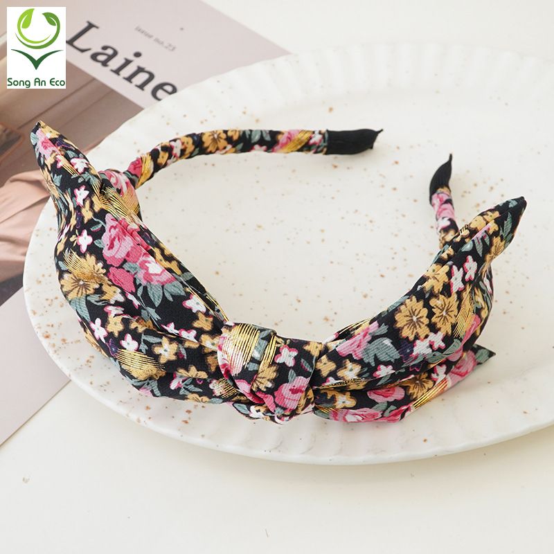 Bờm cài tóc vintage kiểu nơ dễ thương BN121
