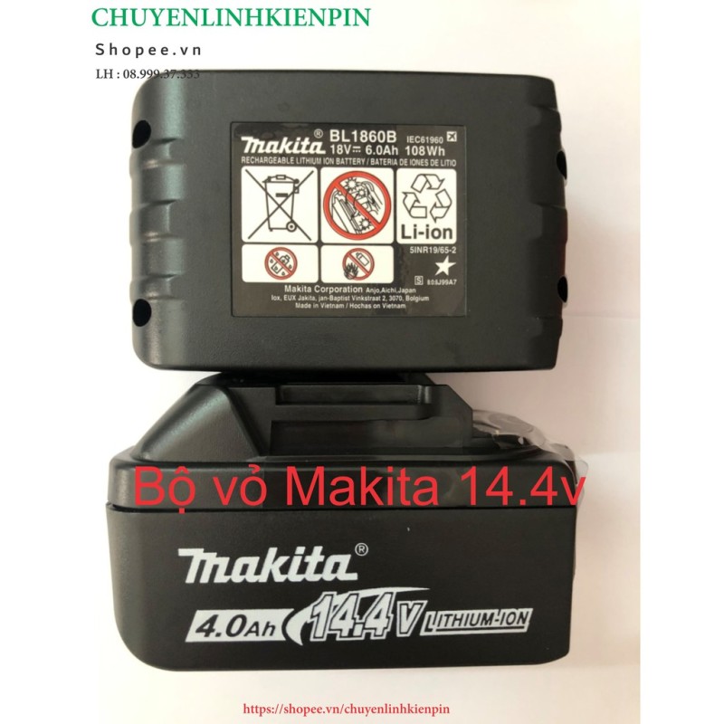 Bảng giá Bộ vỏ Makita 14.4V 4.0AH mẫu mới - Không mạch ( BL 64 ) Phong Vũ