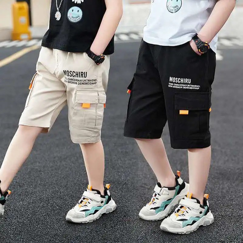 Quần Short Kaki Cạp Chun Trẻ Em Nhiều Màu (N00718)