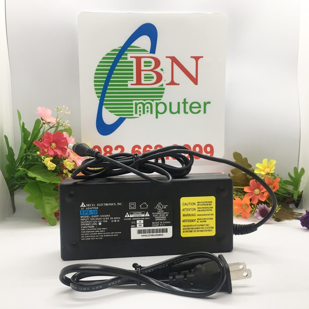 Nguồn 12V 10A Delta Loại Xịn