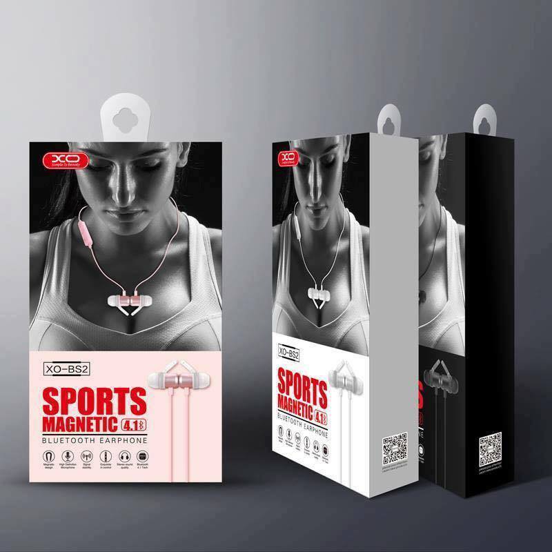 [HCM]Tai nghe Bluetooth SPORTS XO-BS2  (Tai nghe thể thao 2 bên dây v4.1)
