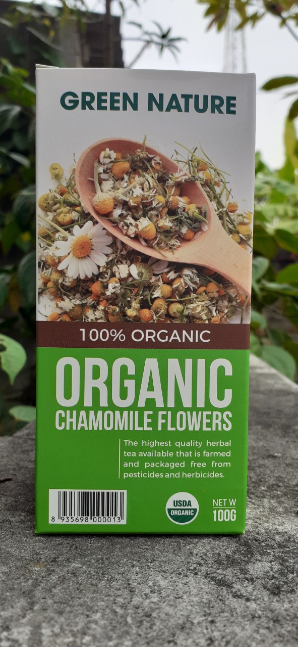 Green Nature Organic Chamomile Flowers 100g