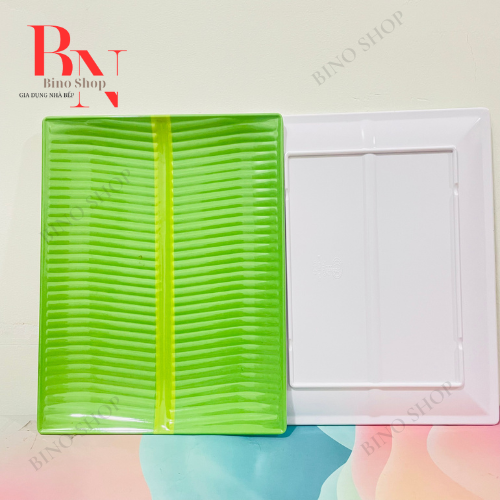 Dĩa Nhựa Lá Chuối 27.5cm x 35cm
