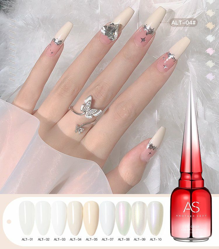 Sơn Gel AS RED | Mã ALT | Màu Trắng Ngà