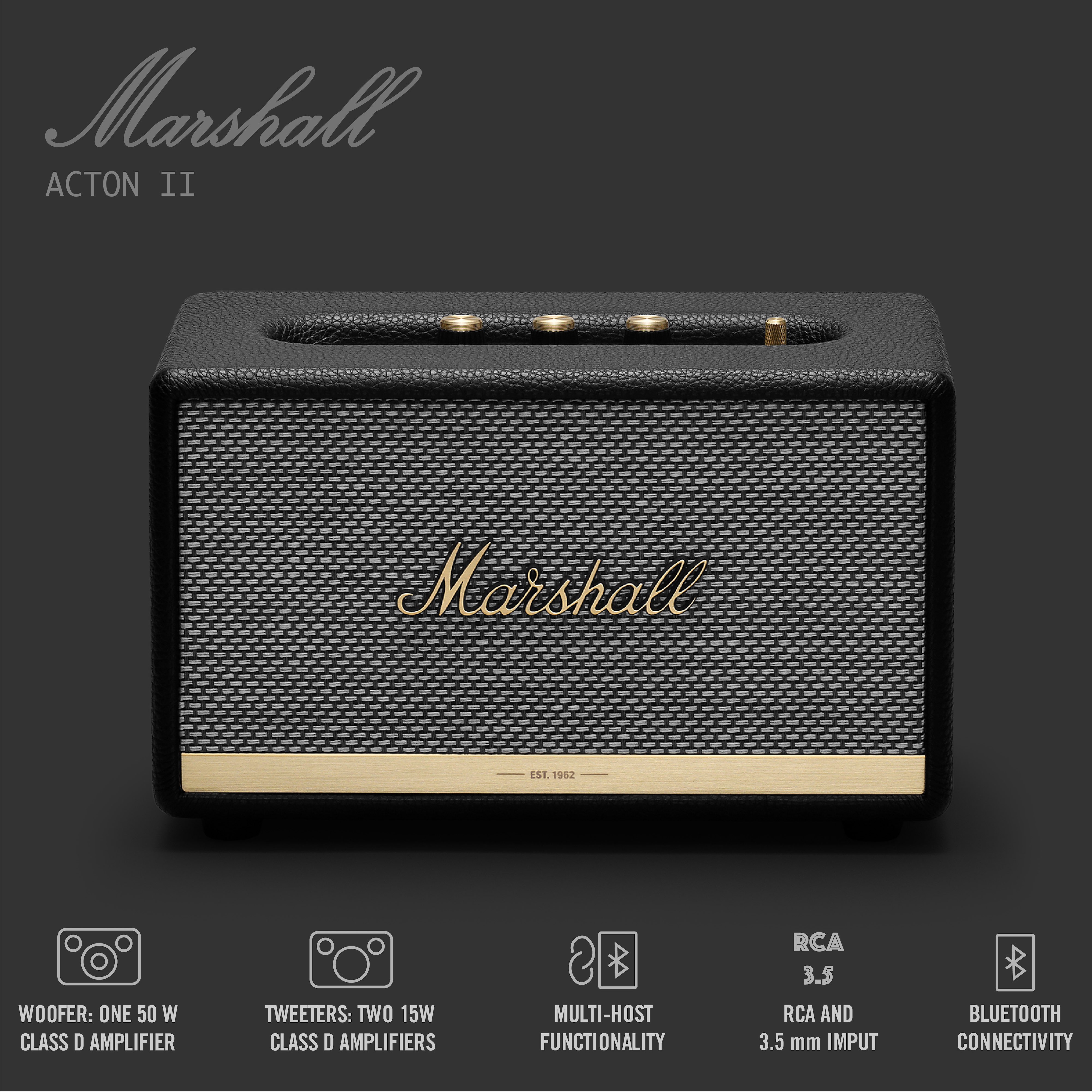 [Trả góp 0%]Loa Marshall Acton Alexa Nhập Khẩu