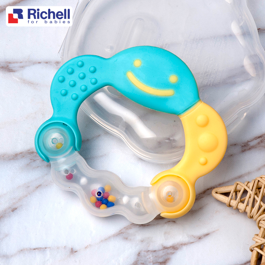 Gặm nướu tròn Richell Nhật chính hãng
