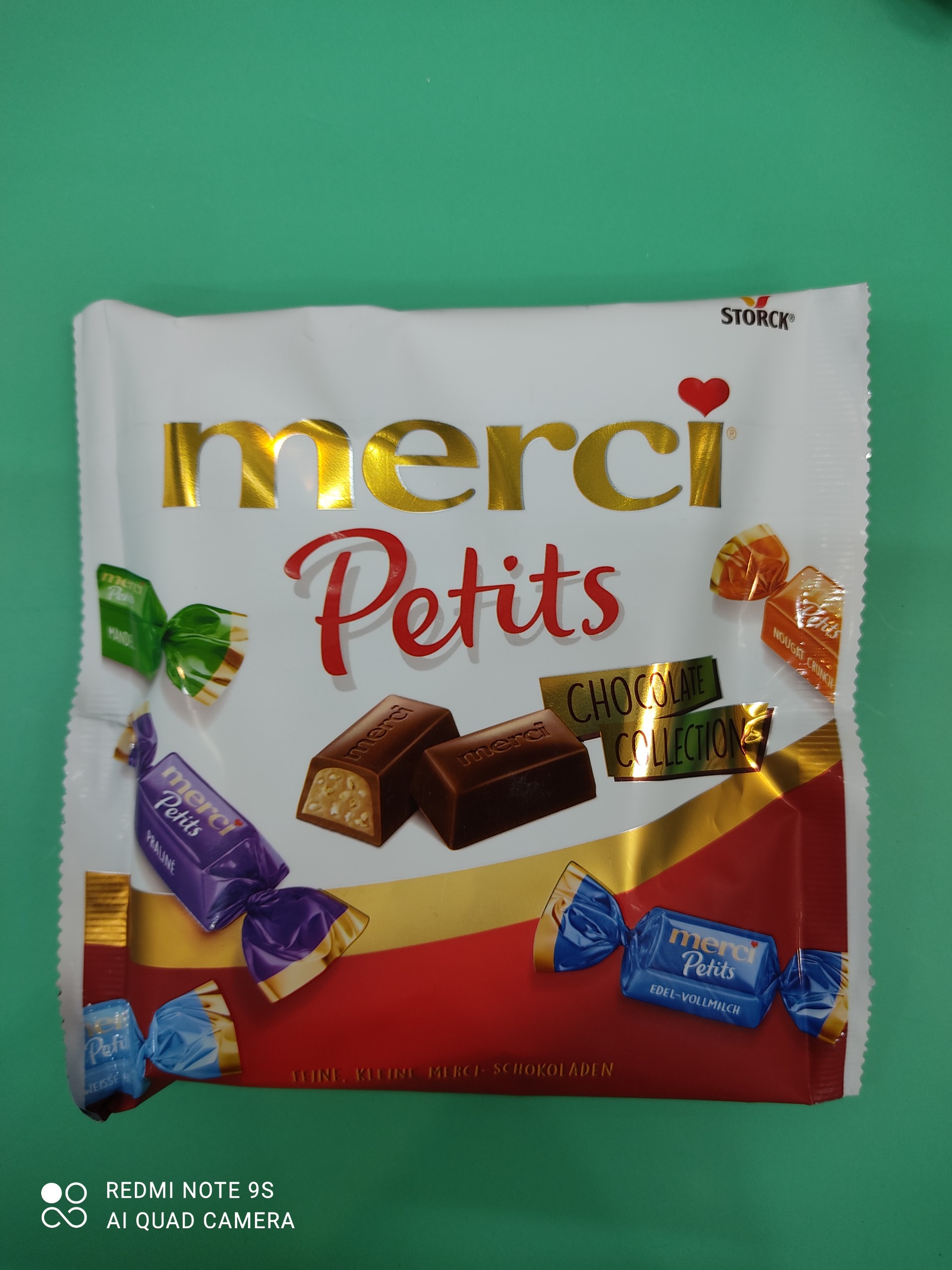 Gói kẹo Socola Merci Các Vị 125g - Đức