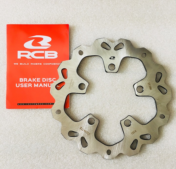 DĨA THẮNG ĐĨA SAU RCB cho EXCITER 150 SIZE 203MM