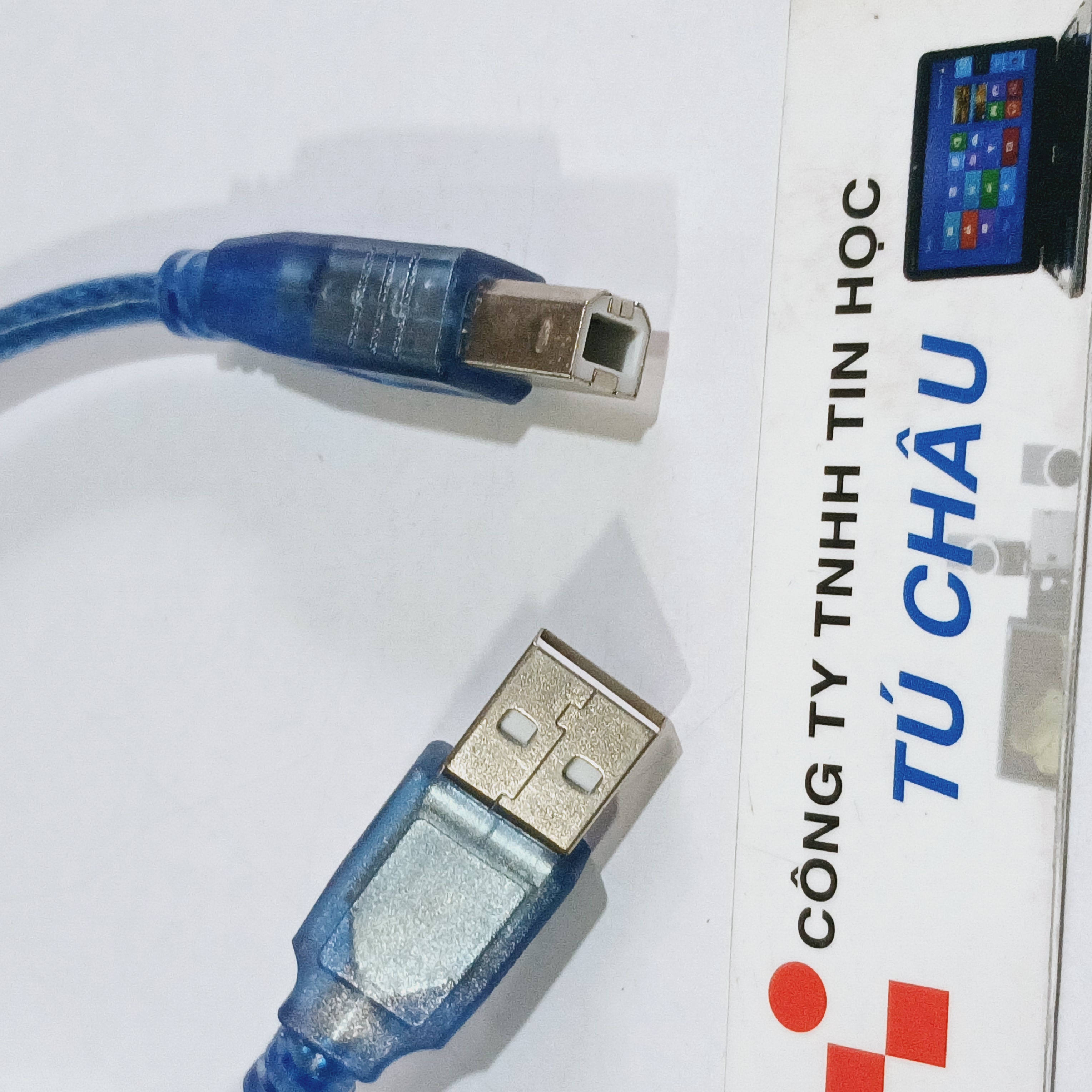 Cáp USB Link (Cáp 2 đầu USB 2.0 đực) / Cáp USB máy in 2.0 (Dài 30Cm)
