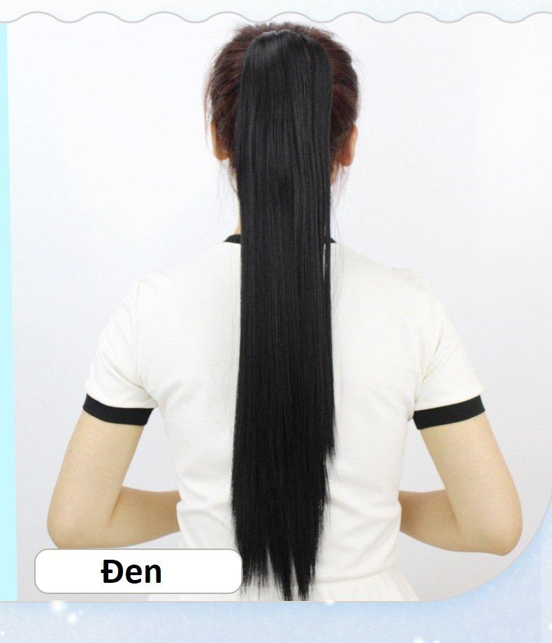 TÓC GIẢ KẸP NGOẠM THẲNG DÀI DỄ THƯƠNG