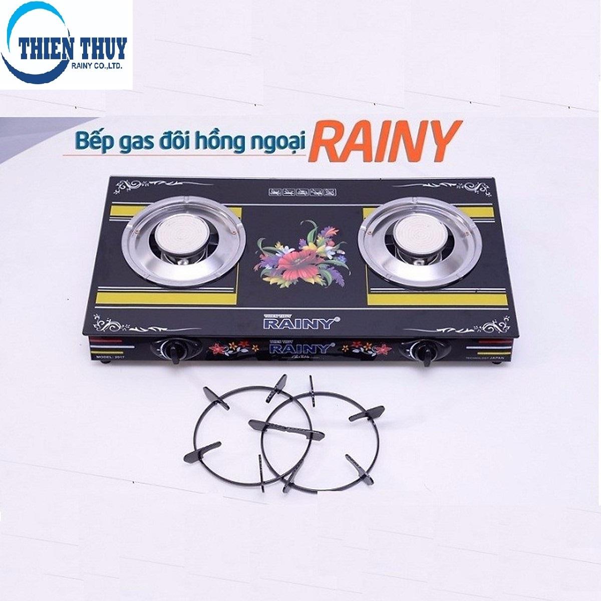 Bếp Gas Đôi Hồng Ngoại Rainy RN1602TT