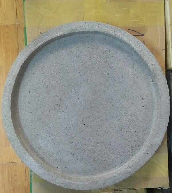 [HCM]Đá nướng núi lửa không khói hình tròn lớn 25cm