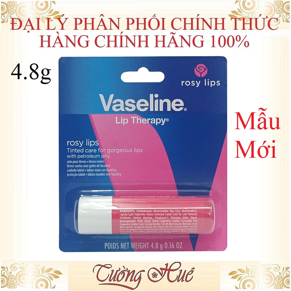 Son dưỡng môi Vaseline Lip Therapy Rosy Lips - 4.8g