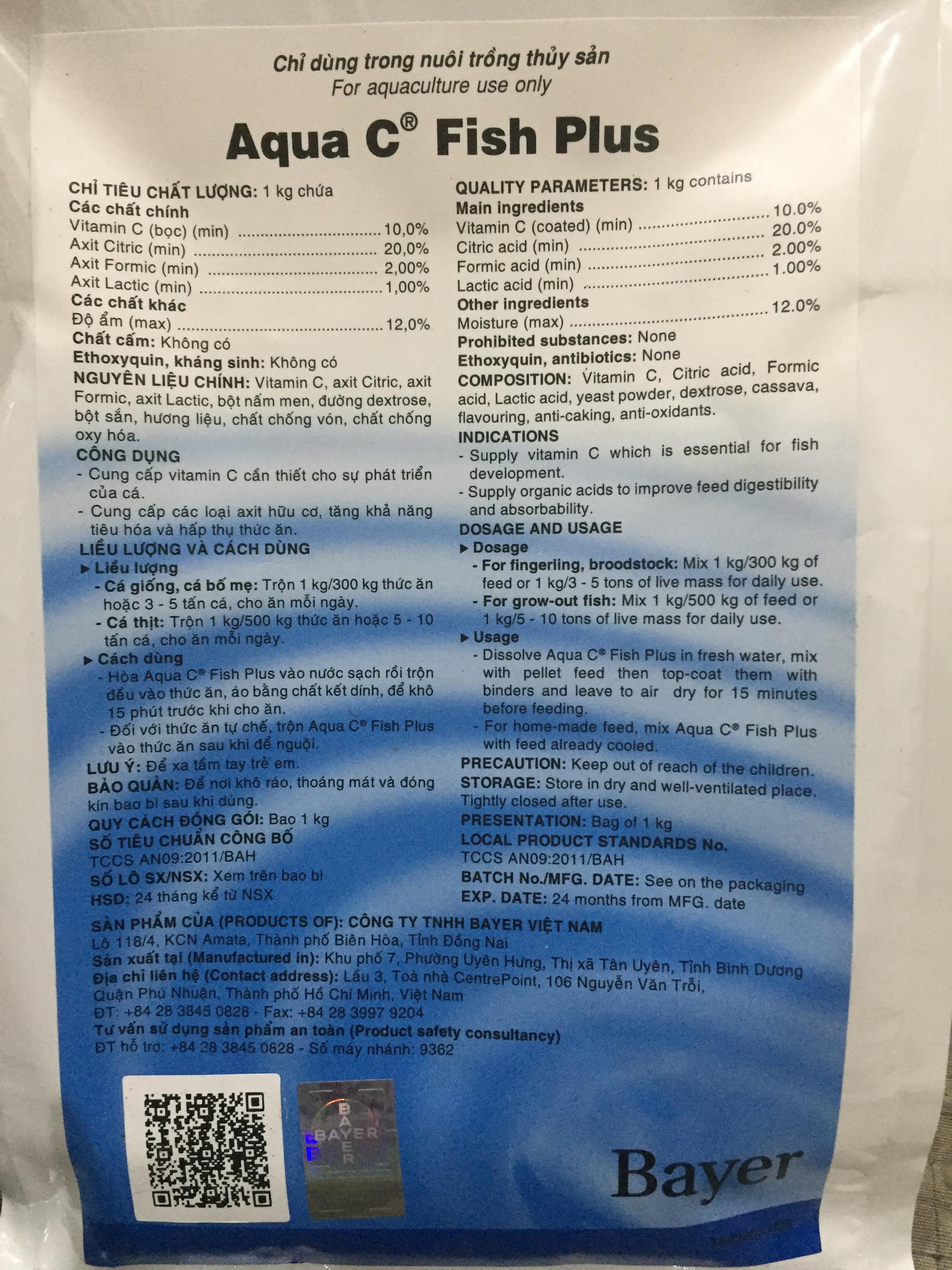 vitamin tổng hợp cho cá
