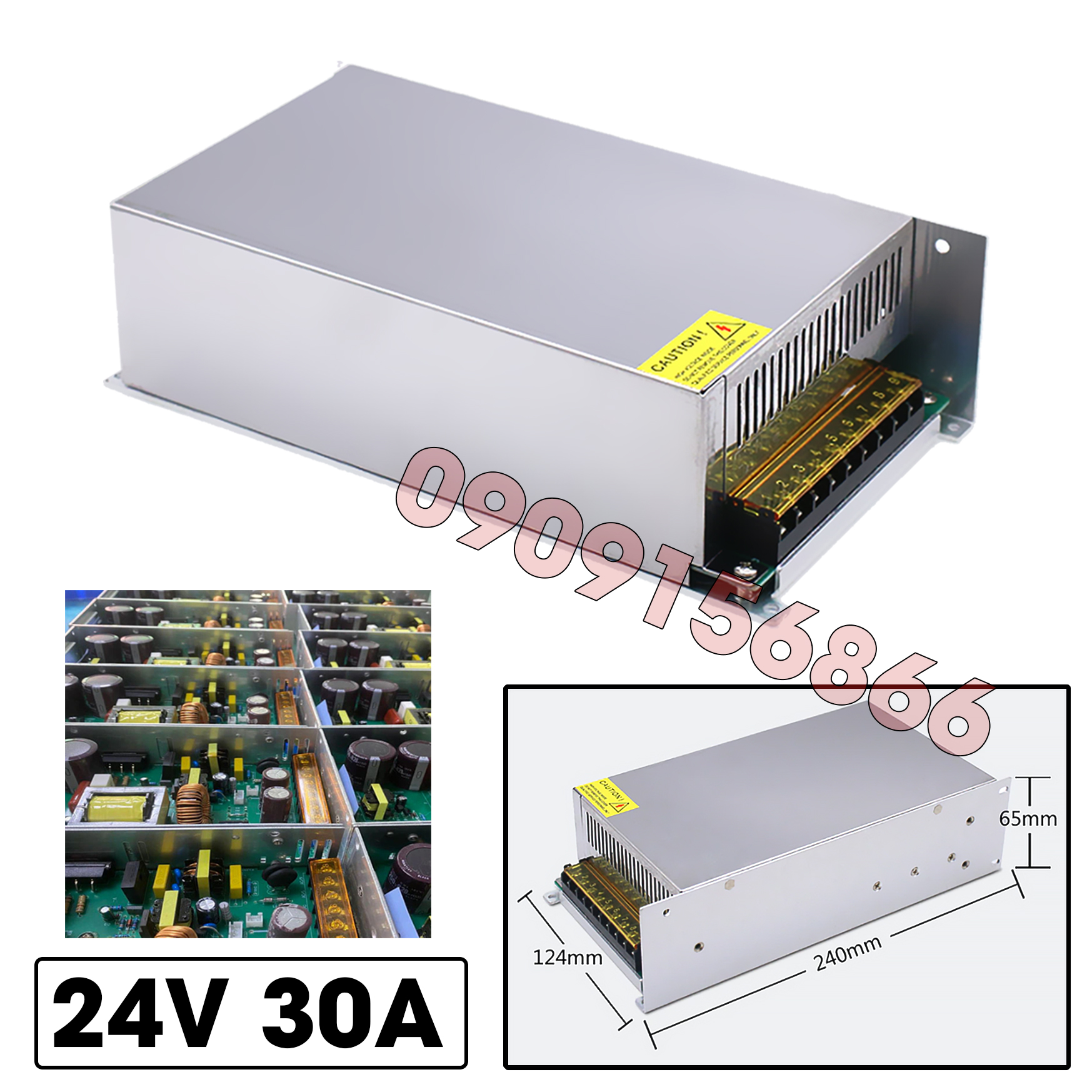 Nguồn 24v 30a