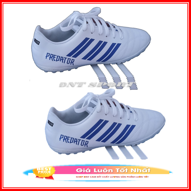 Giầy bóng đá phủi 3 sọc CT3 đế thấp TF ( giầy đá bóng đá banh 3 sọc sân cỏ nhân tạo ba sọc )