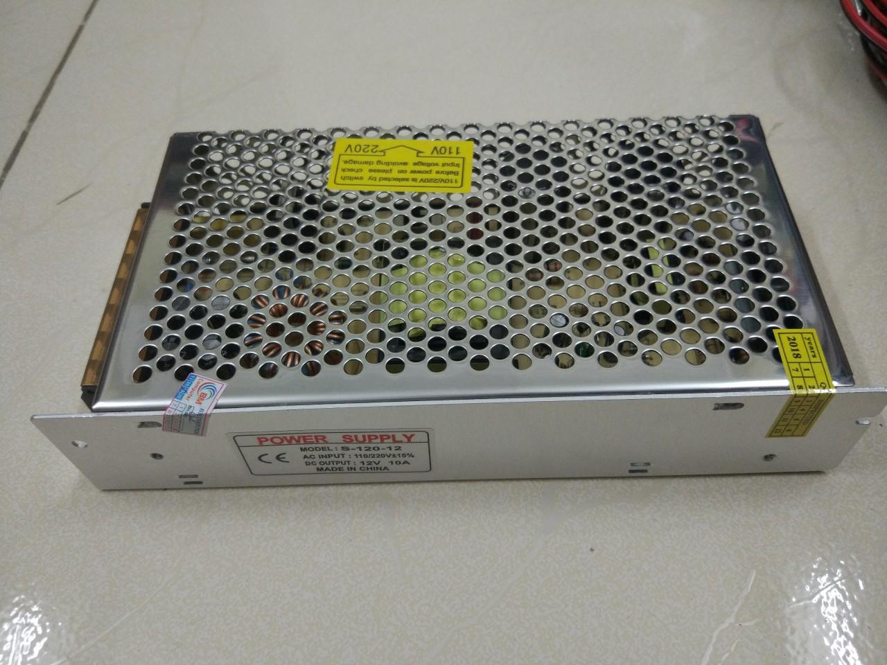 Nguồn Tổ Ong 12V - 10A Mới 100%
