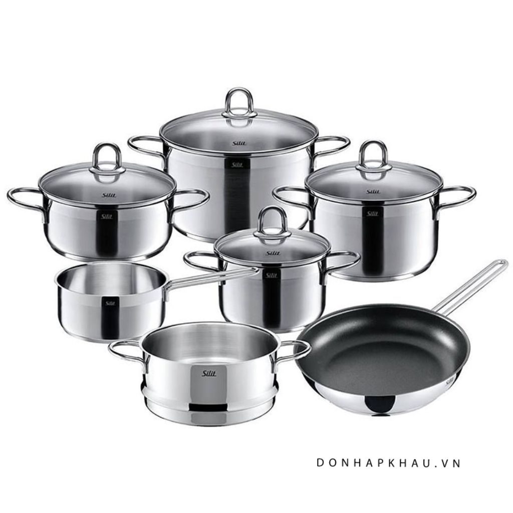 7-piece Diamant siphon pan set