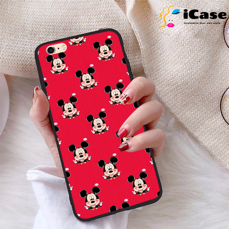 Ốp lưng iPhone 6 Plus viền dẻo TPU BST Hoạt Hình