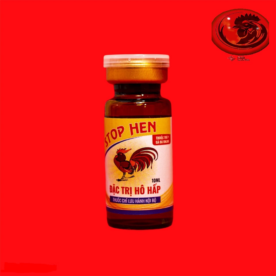 STOP HEN khò khè, xỗ mũi cho gà đá 10 ml