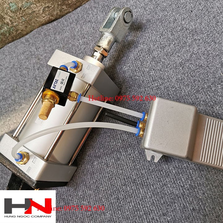 Combo bộ xi lanh và bàn đạp chế máy máy đột dập