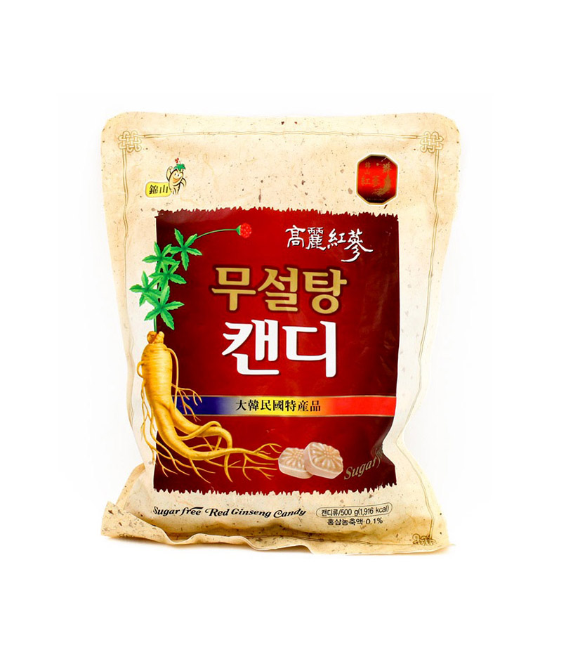Kẹo hồng sâm không đường Hàn Quốc 500g
