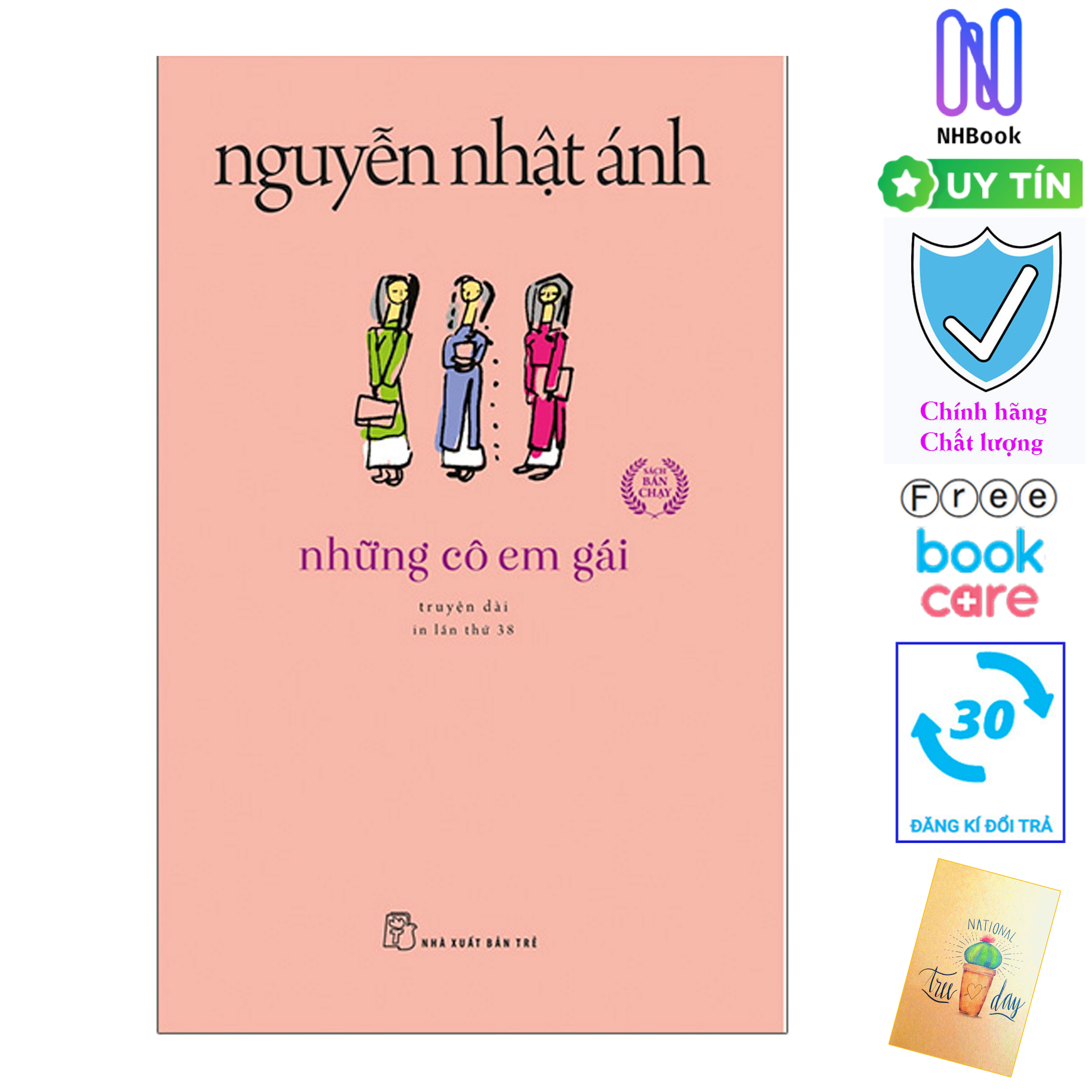 - sách chính hãng bảo hành - nhbook - nguyễn nhật ánh - những cô em gái - tặng kèm sổ tay 10k