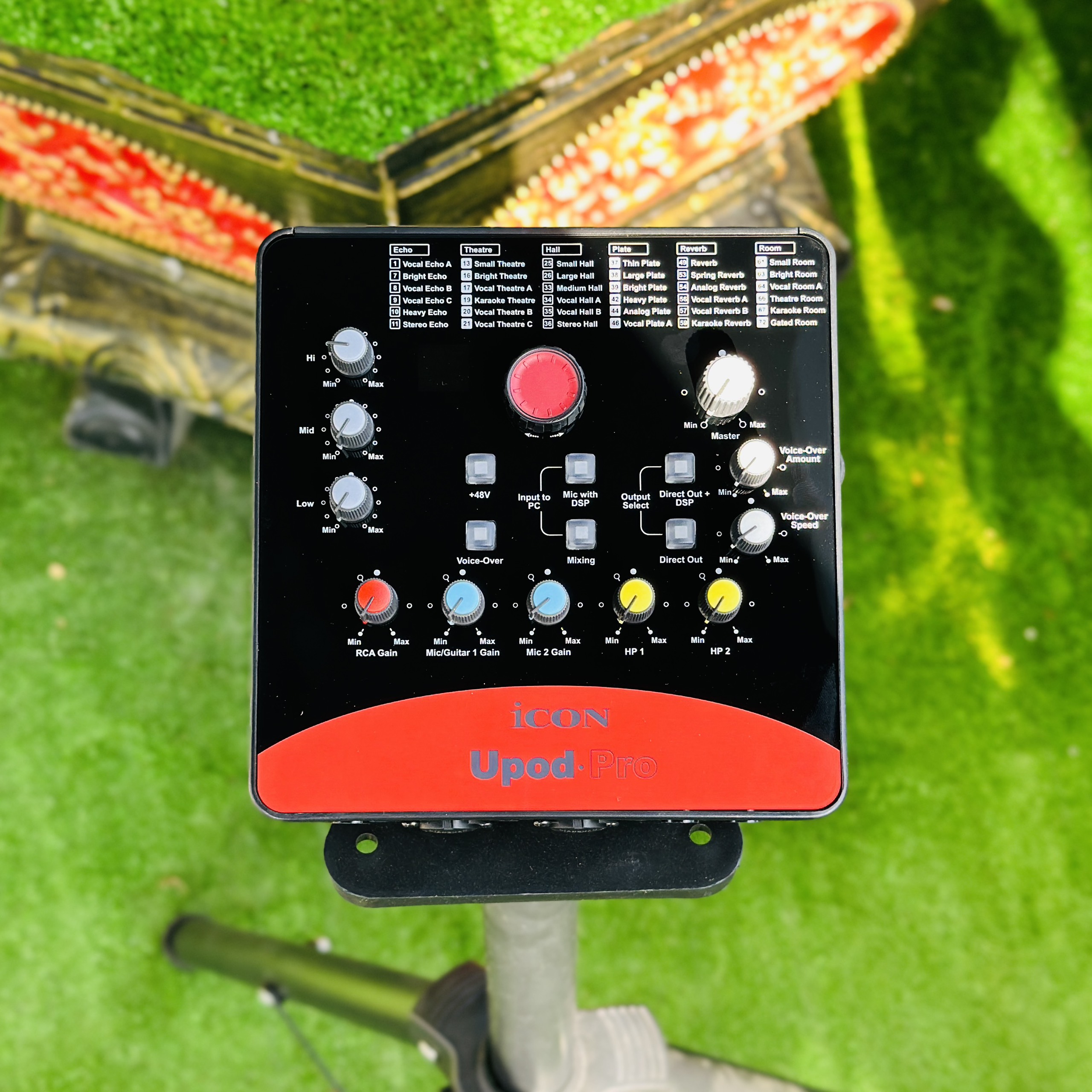 [Hàng Chuẩn] Sound Card Icon Upod Pro - 72 Chế Độ Vang - Soundcard Thu Âm Chuyên Nghiệp - Hỗ Trợ Nguồn +48v Cho Micro Condenser - Chuyên Dùng Thu Âm, Livestream, Karaoke Online - Âm Thanh Cực Hay, Karaoke Cực Mượt - Bảo Hành 12 Tháng