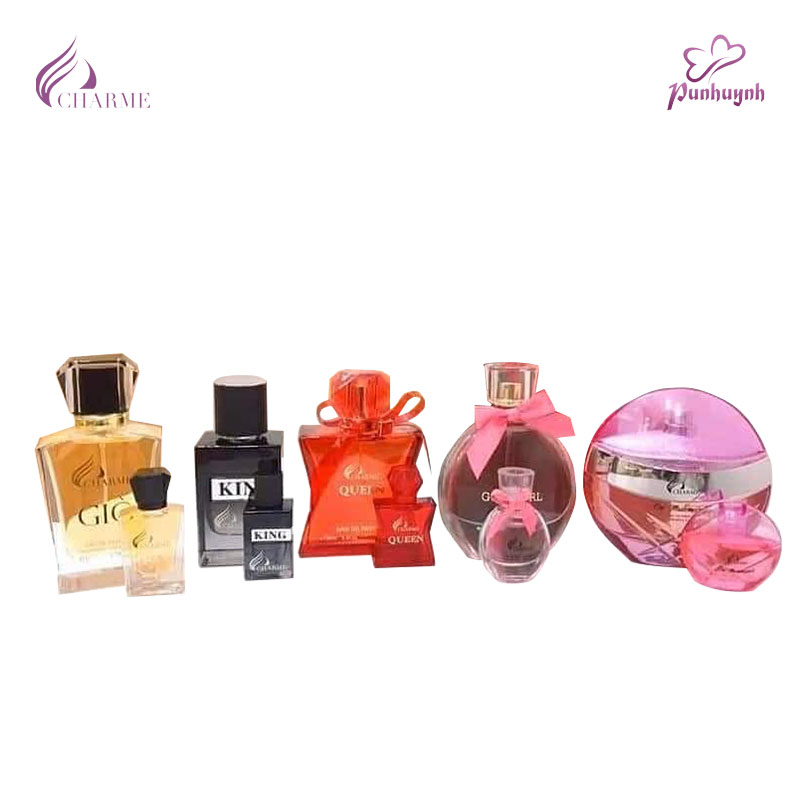 [HCM]Set 5 Chai Nước Hoa Chame Nam Nữ Mini 10ml
