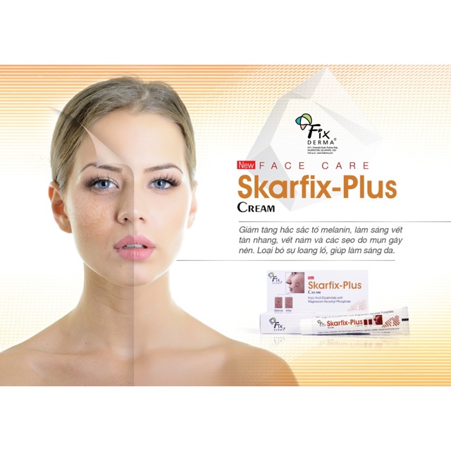 [HCM]Fixderma Kem Dưỡng Sáng Da Skarfix Plus Cream 15g