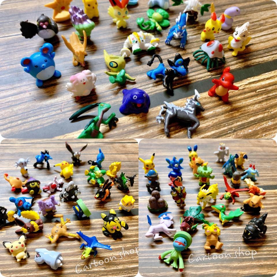 Set 24 thú pokemon size 3cm 55k
