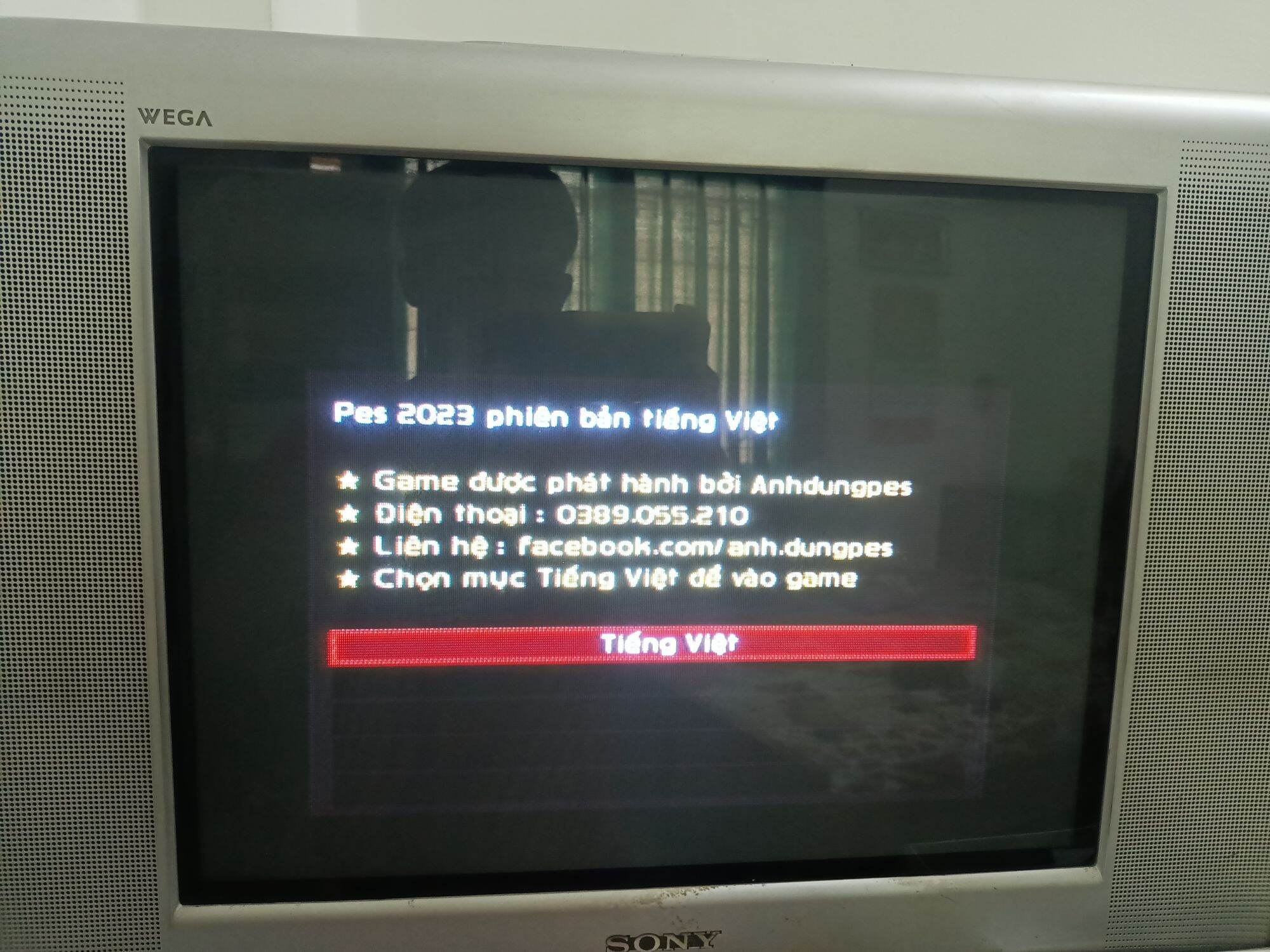 Đĩa game ps2 pes 2023 tiếng việt