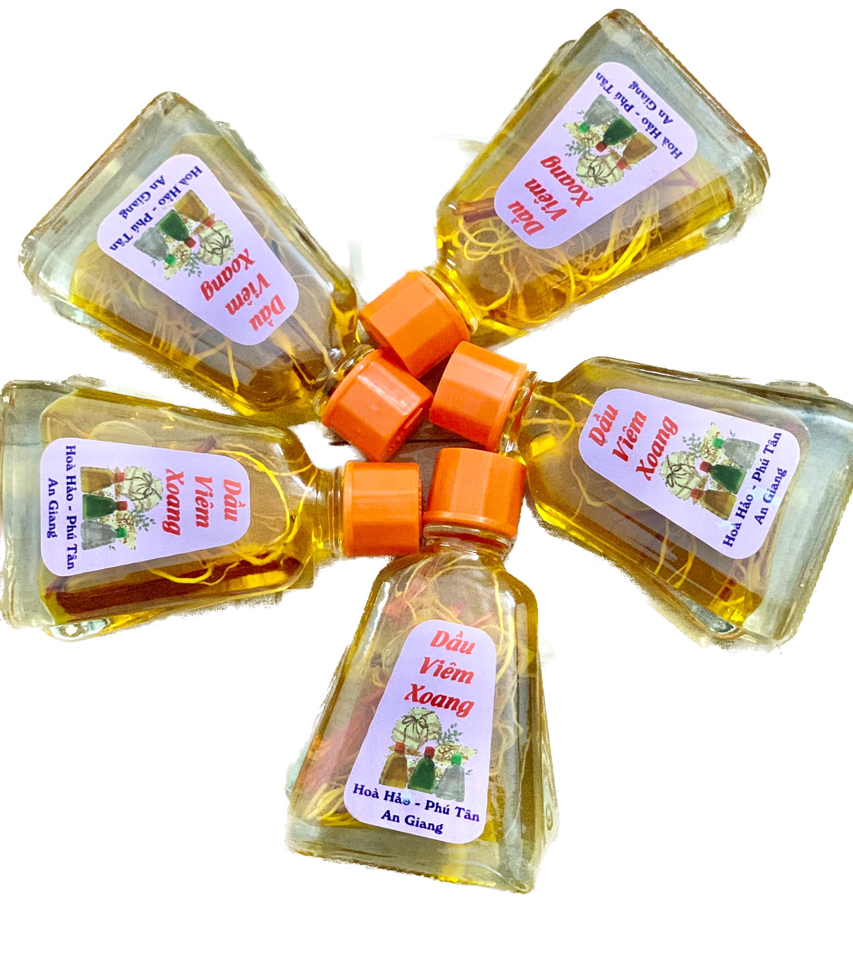 Dầu viêm xoang màu vàng 7ml (combo 5 chai)