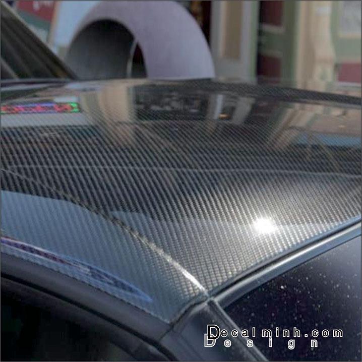 Decal dán xe Carbon 5D