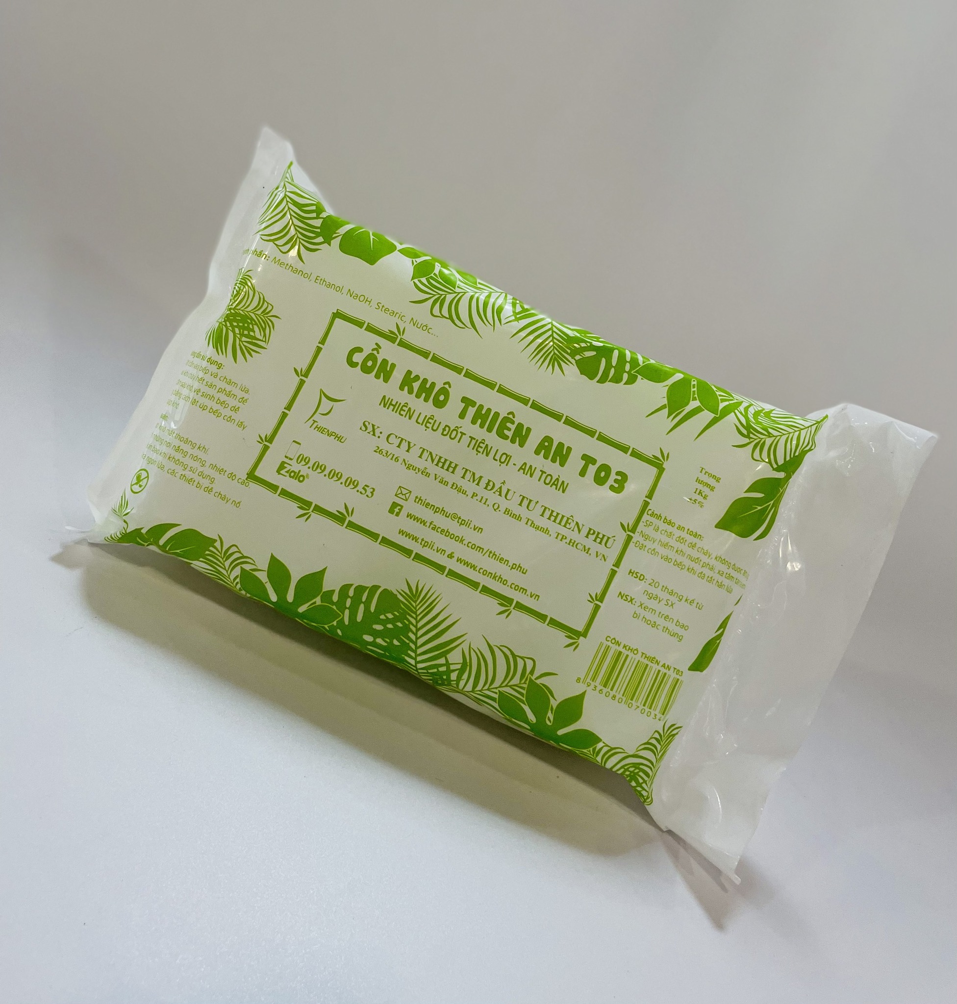 Cồn Khô Thiên An (Gói) - Loại Tiết Kiệm (T03)