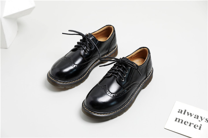 Giày da nữ Oxford cho nàng phong cách retro, giày da basic cho nữ LavisS (hàng sẵn)