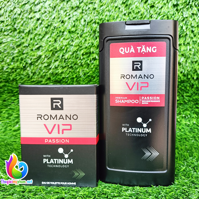 Nước Hoa Romano Vip Passion 50ml/Tặng Gội 150ml