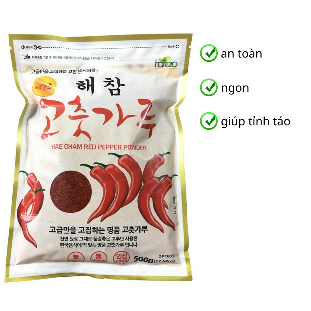Ớt bột hàn quốc 500g